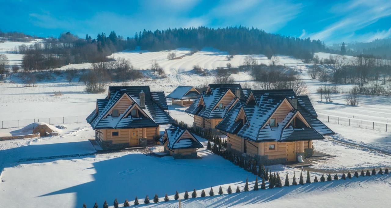 "Osada Guty" - Kazdy Domek Posiada Prywatne Jacuzzi Na Wylacznosc, W Cenie Pobytu - Idealne Miejsce Na Wypoczynek! Szaflary Exterior photo