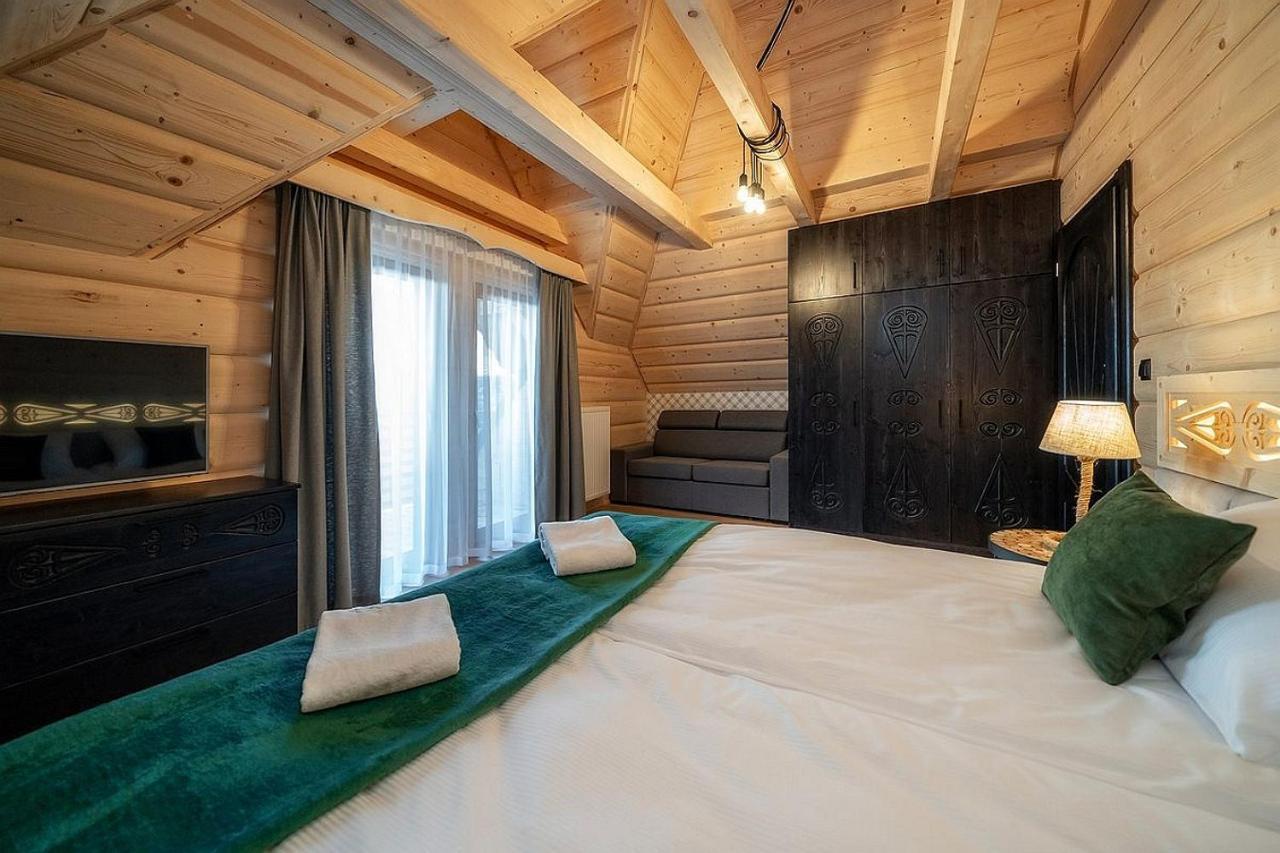 "Osada Guty" - Kazdy Domek Posiada Prywatne Jacuzzi Na Wylacznosc, W Cenie Pobytu - Idealne Miejsce Na Wypoczynek! Szaflary Exterior photo
