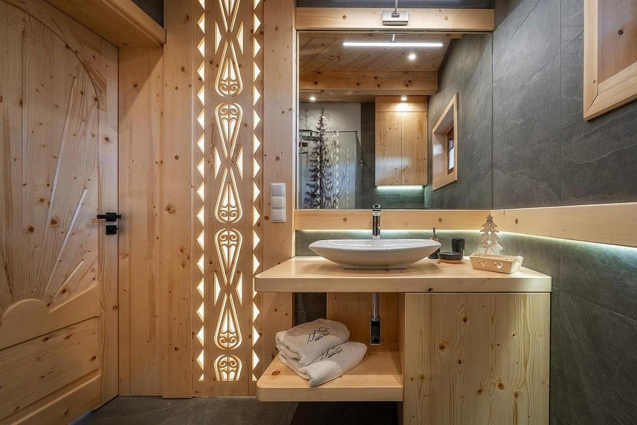 "Osada Guty" - Kazdy Domek Posiada Prywatne Jacuzzi Na Wylacznosc, W Cenie Pobytu - Idealne Miejsce Na Wypoczynek! Szaflary Exterior photo