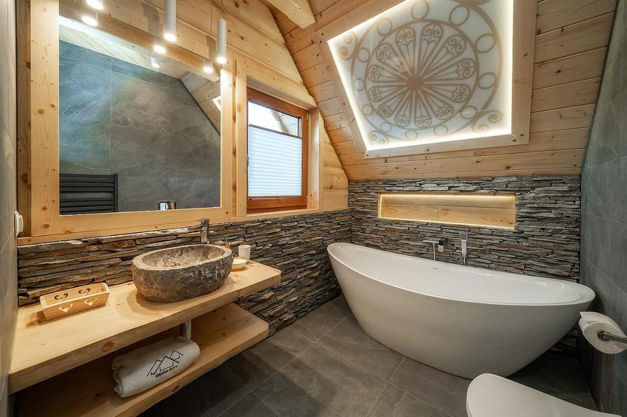 "Osada Guty" - Kazdy Domek Posiada Prywatne Jacuzzi Na Wylacznosc, W Cenie Pobytu - Idealne Miejsce Na Wypoczynek! Szaflary Exterior photo