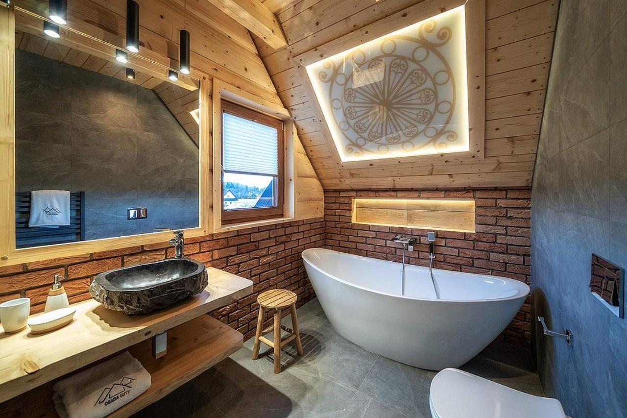 "Osada Guty" - Kazdy Domek Posiada Prywatne Jacuzzi Na Wylacznosc, W Cenie Pobytu - Idealne Miejsce Na Wypoczynek! Szaflary Exterior photo