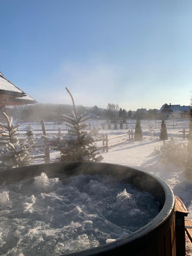 "Osada Guty" - Kazdy Domek Posiada Prywatne Jacuzzi Na Wylacznosc, W Cenie Pobytu - Idealne Miejsce Na Wypoczynek! Szaflary Exterior photo